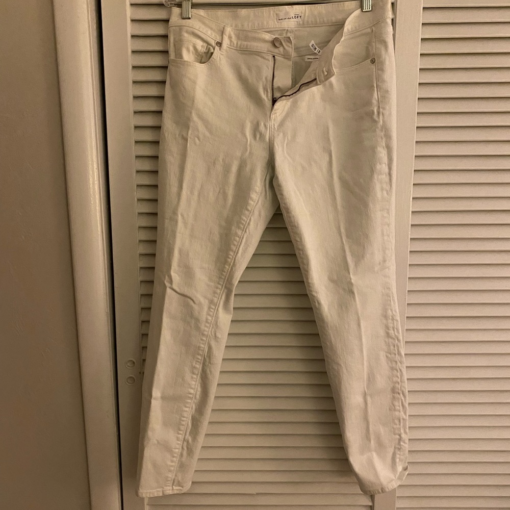 White jeans